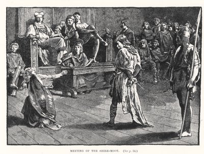 Meeting of the Shire-Moot by English School